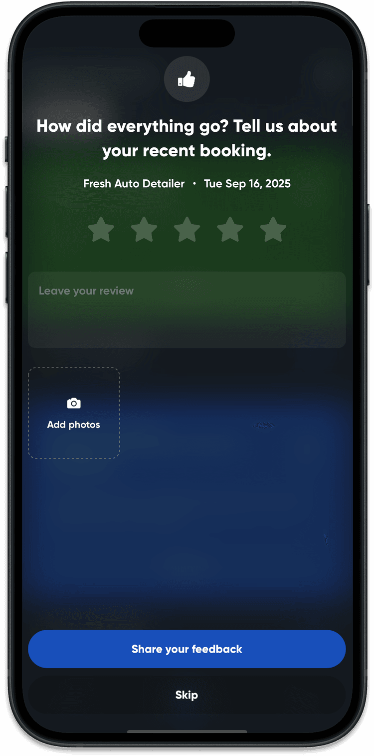 Get more reviews.
